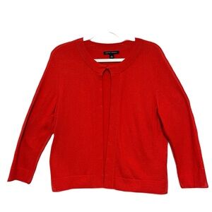 Banana Republic Vibrant Red Orange Cardigan
